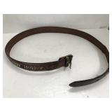 Leather belt Columbia