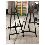 2cnt Folding Wooden Art Easels