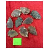 Agate Arrowheads