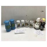 Vntg Salt Pepper Shakers, Bride and Groom