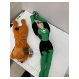 Green Lantern and Dog