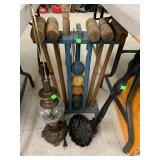 Croquet Set,  Lamp, Large Spoon Decor