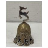 Vintage Christmas Reindeer Bell