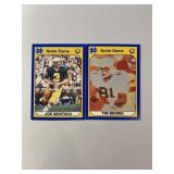Notre Dame Cards Montana & Tim Brown