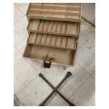 Tackle Box and Tire Iron
