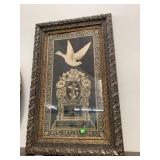 Framed Bird Remembrance, Glass Broke