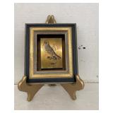 The Hawk Owl picture w/ easel