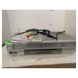 VHS and DVD Player
