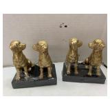 2cnt Dog Bookends