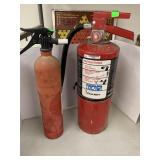 2cnt Fire Extinguishers