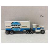 Metal Clover Toys U-HAUL semi & Trailer