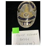 Police Woman Badge