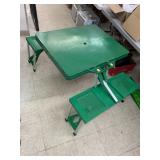 Kids Folding Plastic Picnic Table