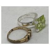 Jewelry - 2 Rings - 1 marked S925