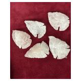 Quartz Arrowheads - new not old