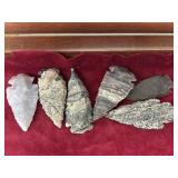 Jasper Arrowheads - new not old