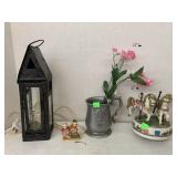 Carousel Horses, Lantern, Metal Cup, Figurine