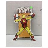 Iron Man metal sign