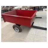Husked 10 cu ft Yard Cart - tires need repair