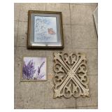 butterfly Picture and Decor