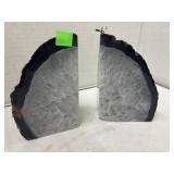 Agate Bookends