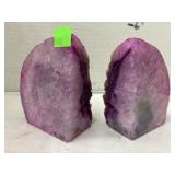 Agate Bookends