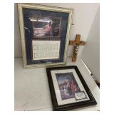 Crucifix and 2 Jesus Pics
