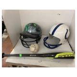 Helmets, Baseball, Bat