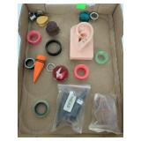 Gauge Earrings and Misc