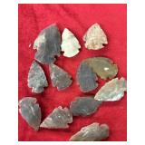 Jasper Arrowheads - new not old