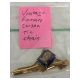 Vintage Tie Bar / Chain