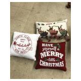 3cnt Christmas Pillows