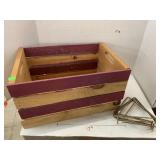 Wooden Crate and Metal?