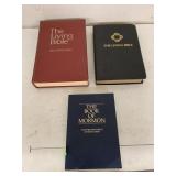 2cnt Bibles and 1 Book of Mormon