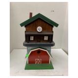 Barn and Cabin Bird House Feeder