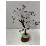 Rose Quartz & Amethyst Chip Tree