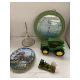 John Deere Thermometer, Tractor Flashlight, and