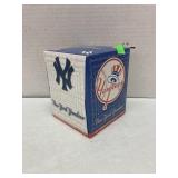 New York Yankees tissue box (unopened)