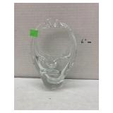 Vntg hand blown Murano glass basket