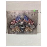 World Class Motorcycle metal sign