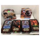 6cnt Star Wars Tins, All Empty