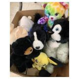 Stuffed animals, some build-a-bear