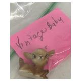 Vintage Miniature Baby Deer