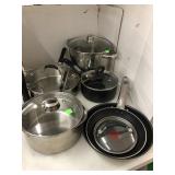 Cooking Pots & Pans - T-Fal, Wear Ever,