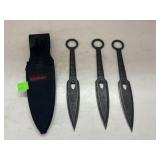 Throwing Knives w/ Sheath