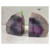 Agate Bookends