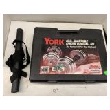 Adjustable Dumbbell Set (missing one weight)