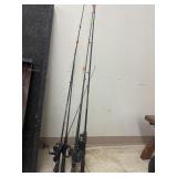 Fishing Poles / Reels Lot