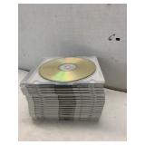 Blank CDs with cases