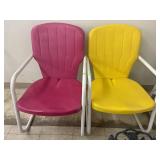Retro Outdoor Metal Chairs